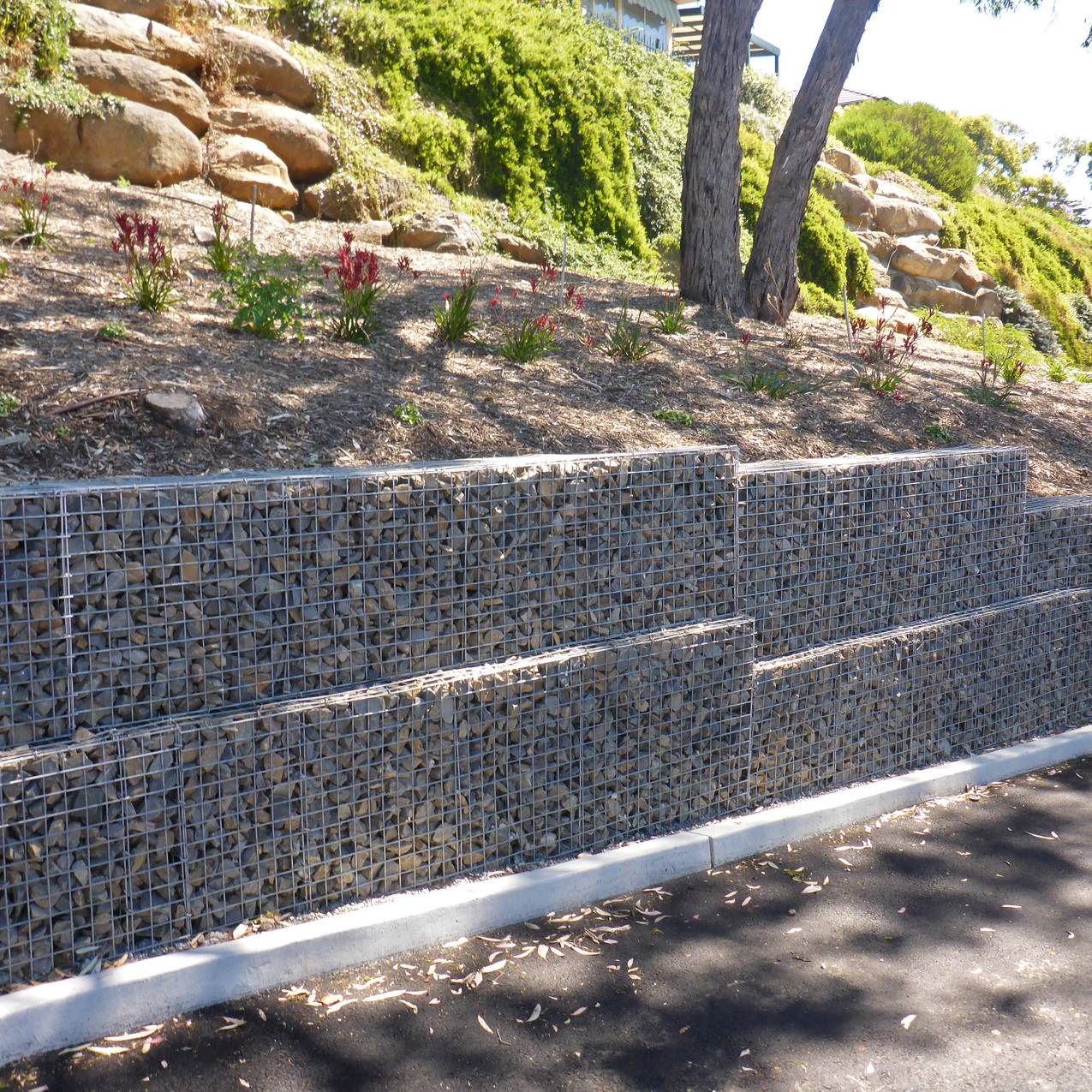 24 Gabion Retaining Wall Garden Ideas Worth a Look SharonSable