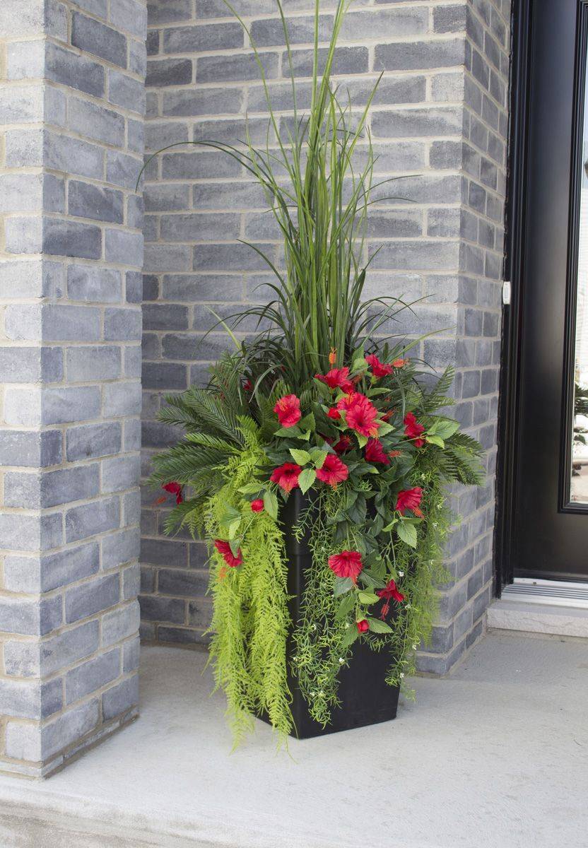 Artificial Topiary Balls Window Box
