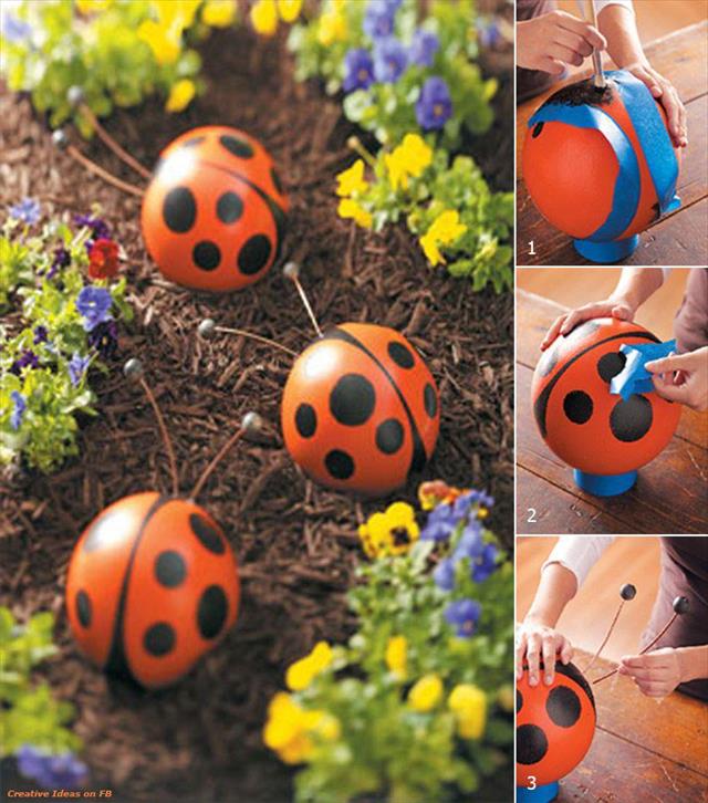 Cute And Simple Gardening Crafts