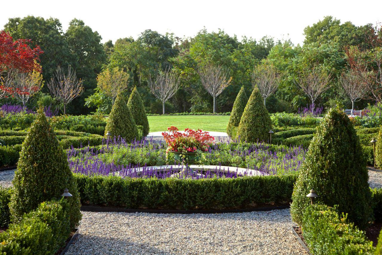 Formal Garden Garden Design Landscaping Project