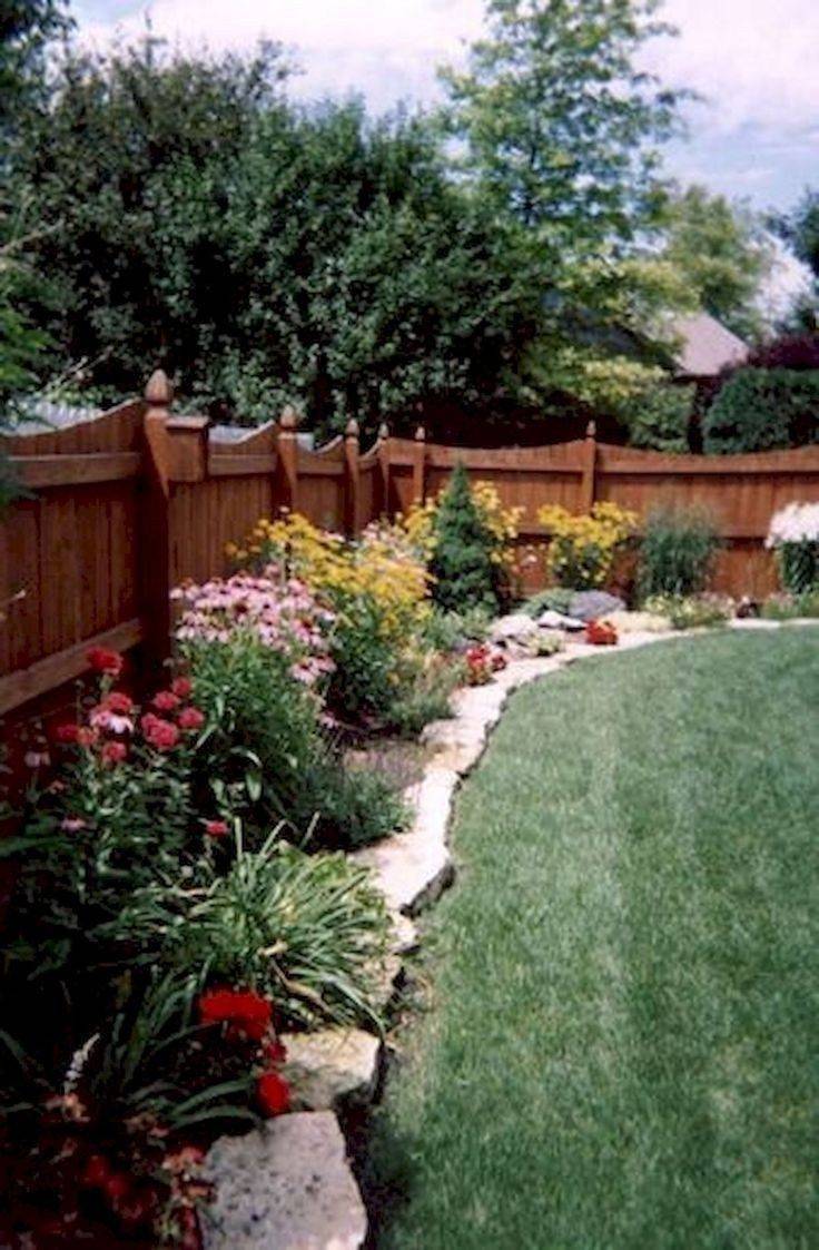 Smart Backyard Fence And Garden Design Ideas