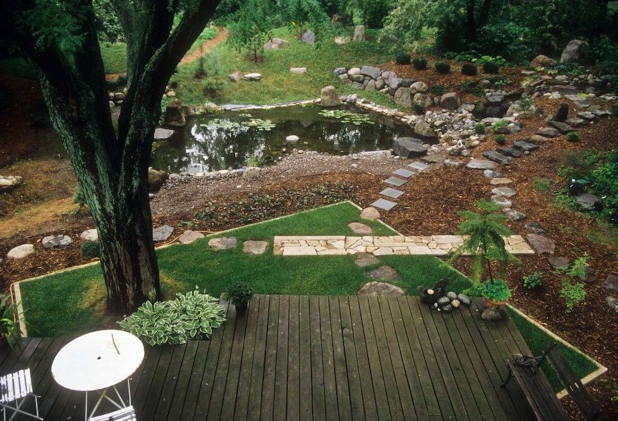 Geometric Garden Urban Landscape Design