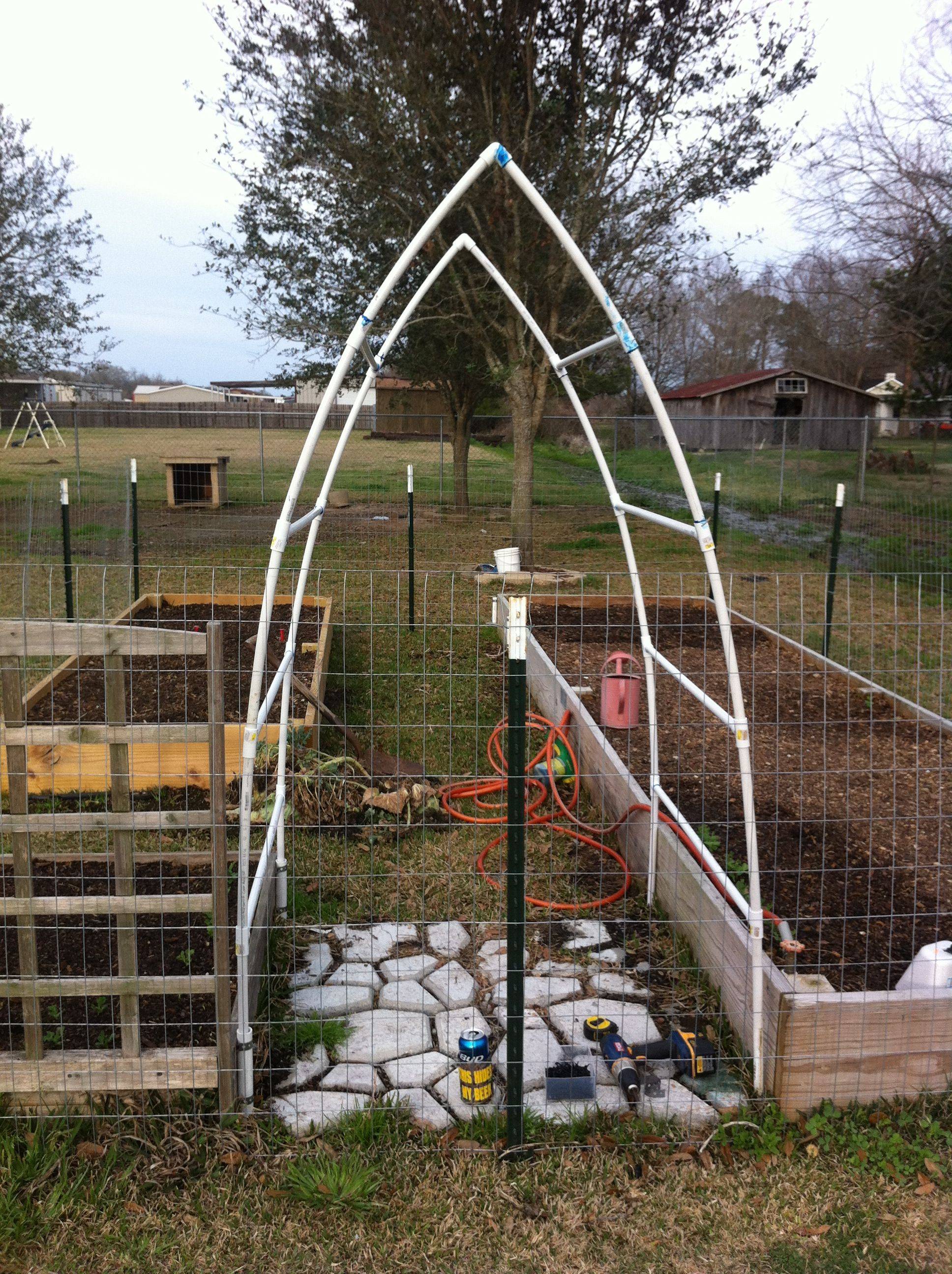 Cattle Panel Garden Trellis