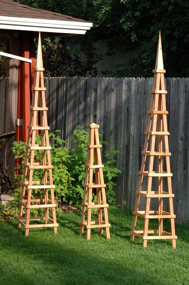 22 DIY Garden Trellis Obelisk Ideas You Cannot Miss SharonSable