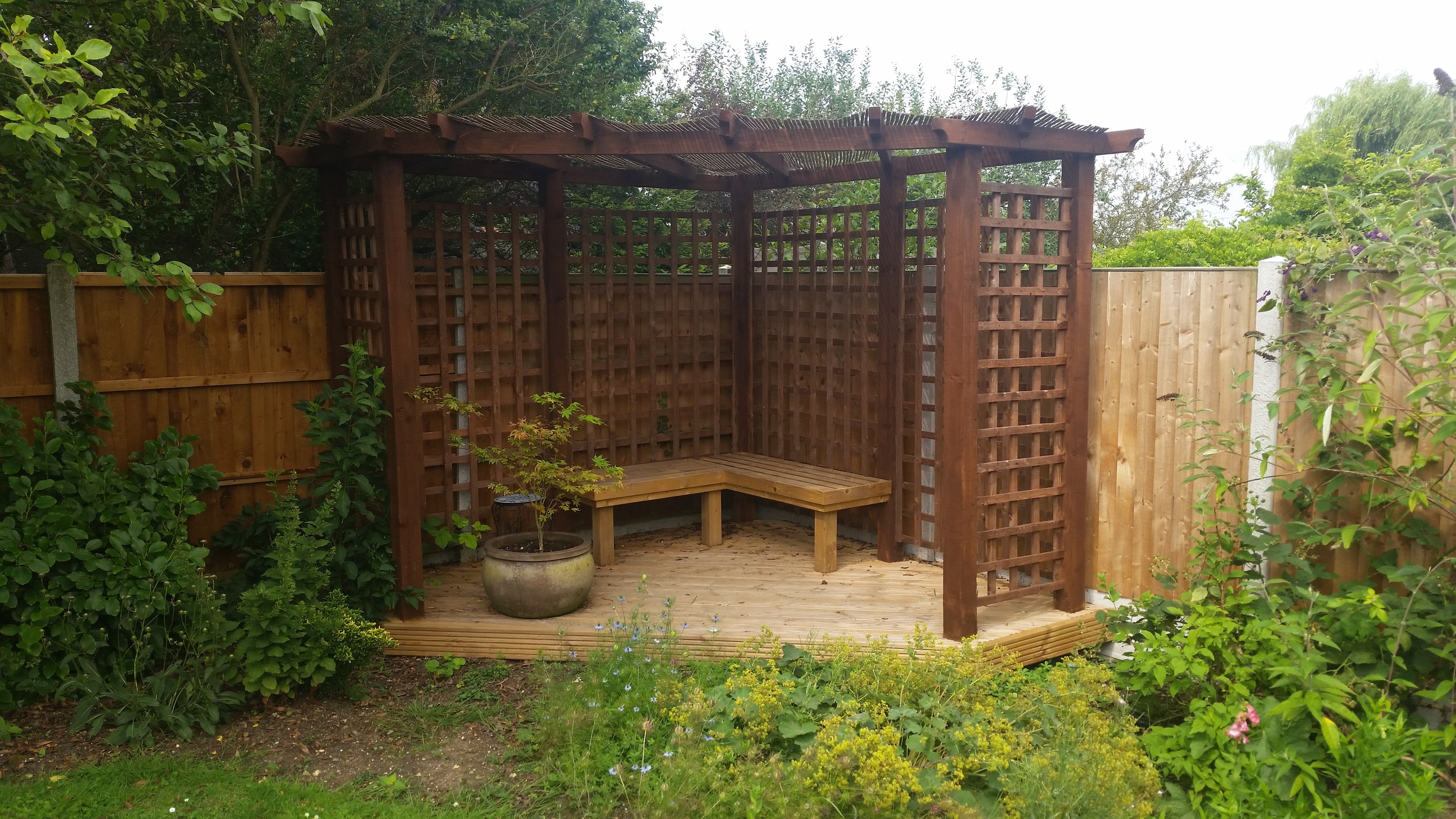 Corner Shade Garden