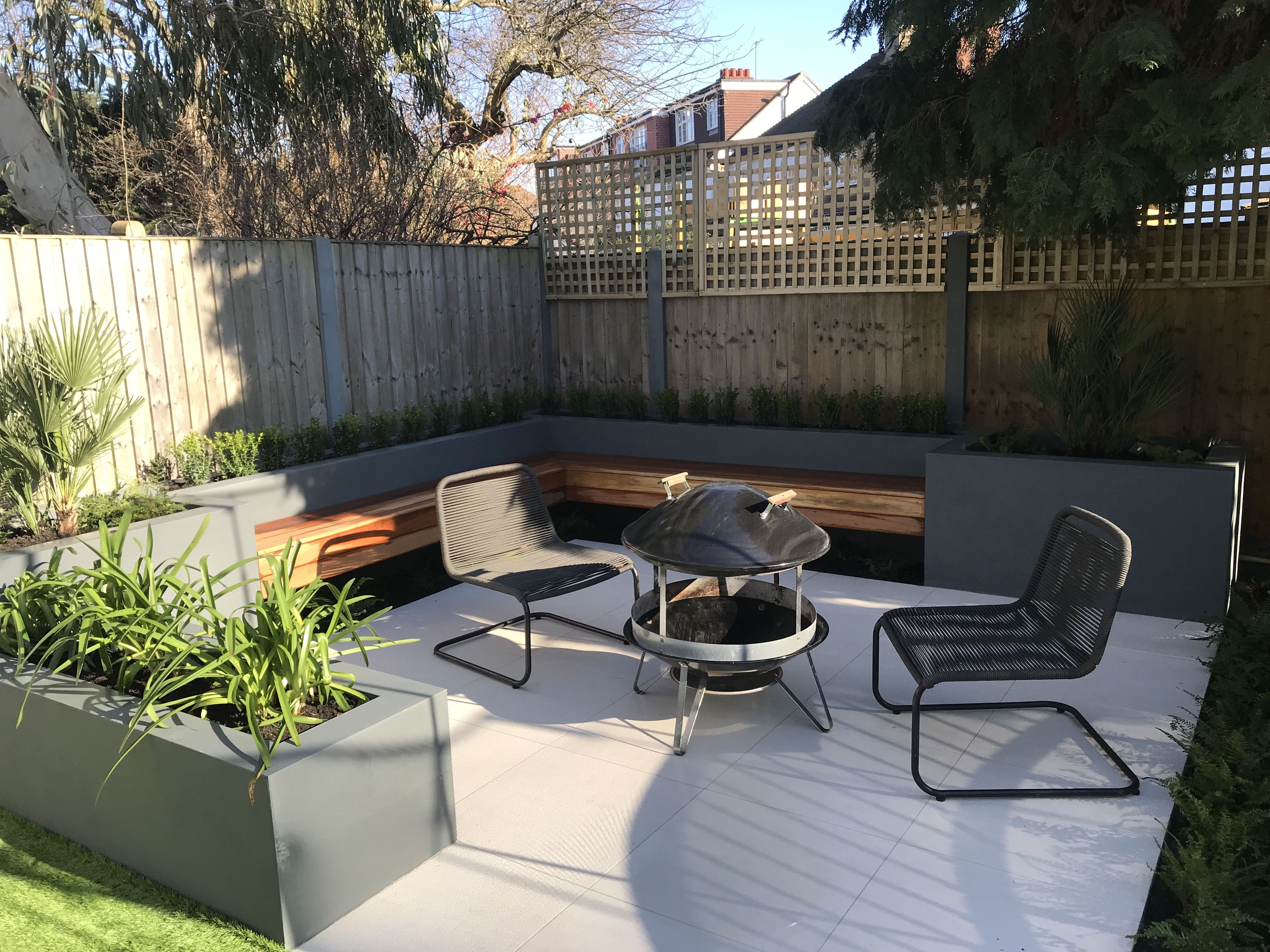 Pergola Corner Garden Backyard