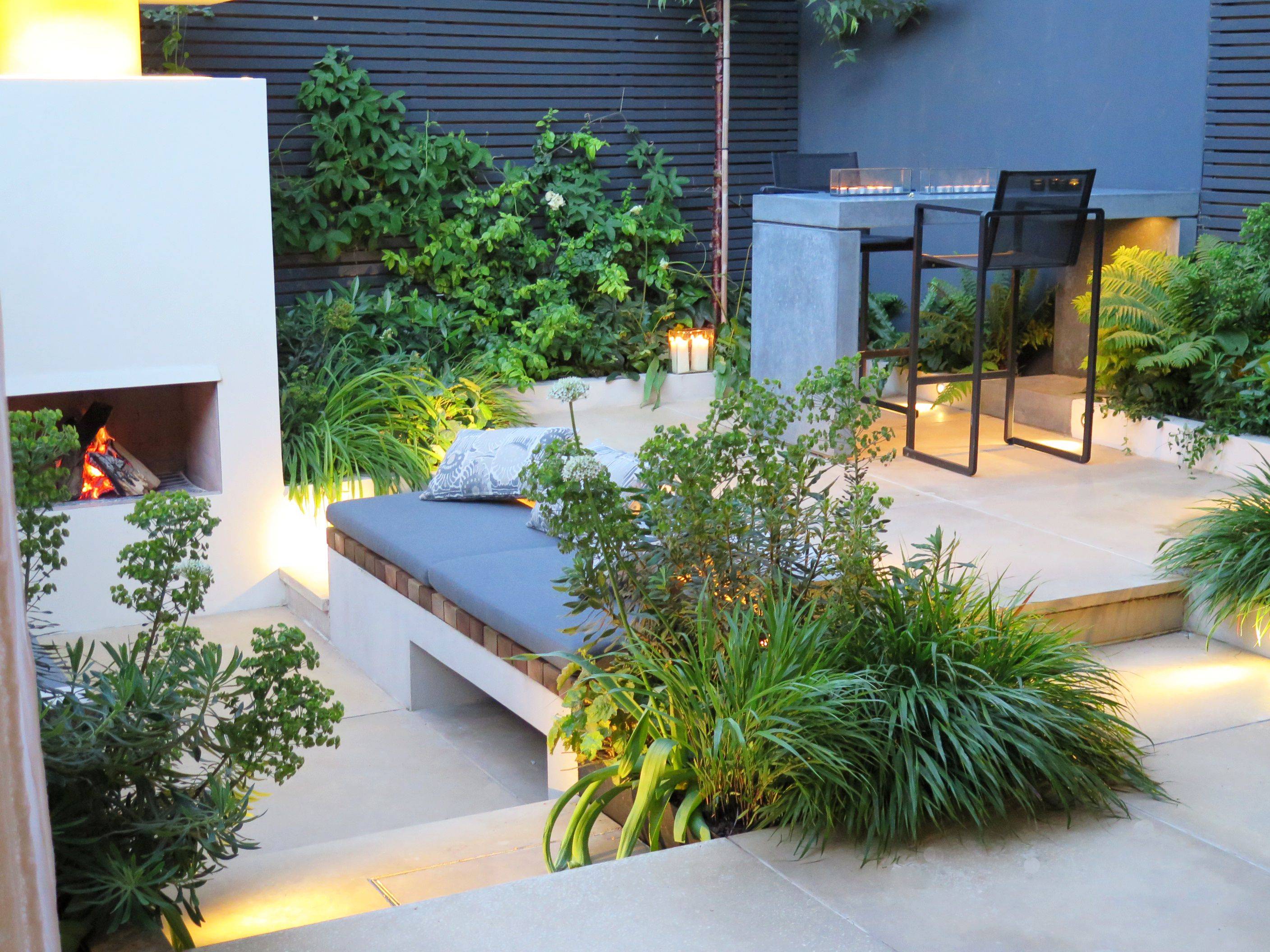 An Urban Garden Modern Landscape Charlotte