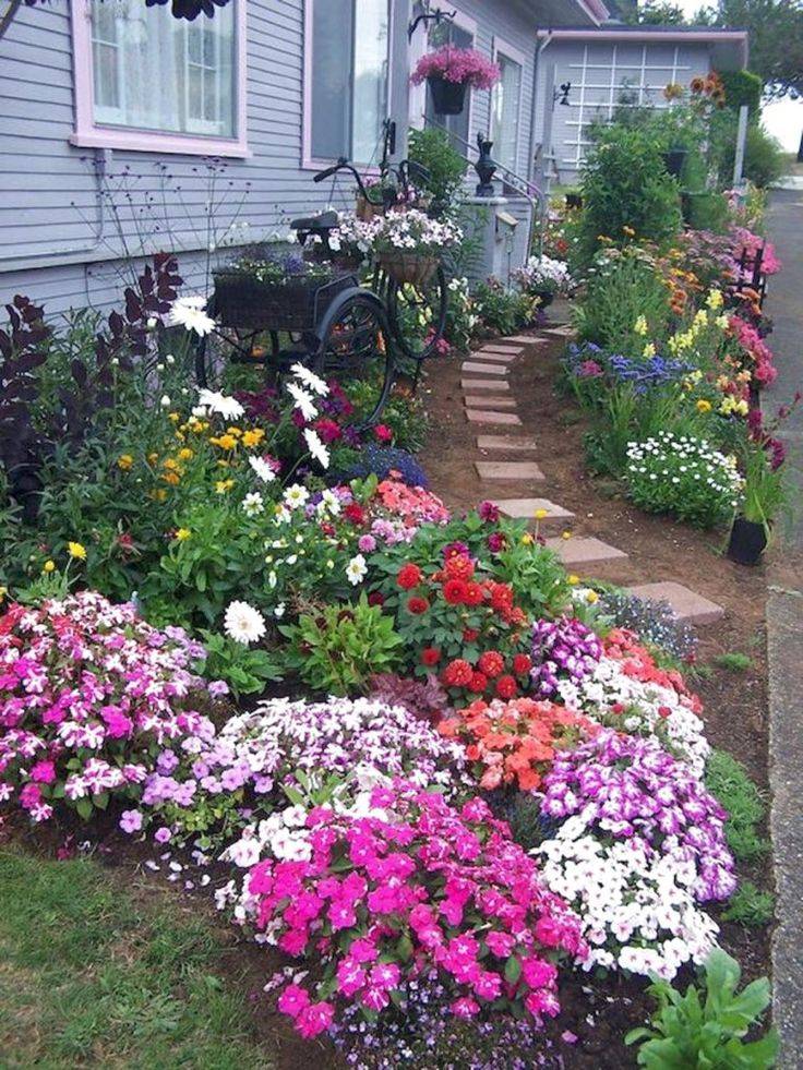 Small Front Garden Ideas And Arrangments Flower Garden Design