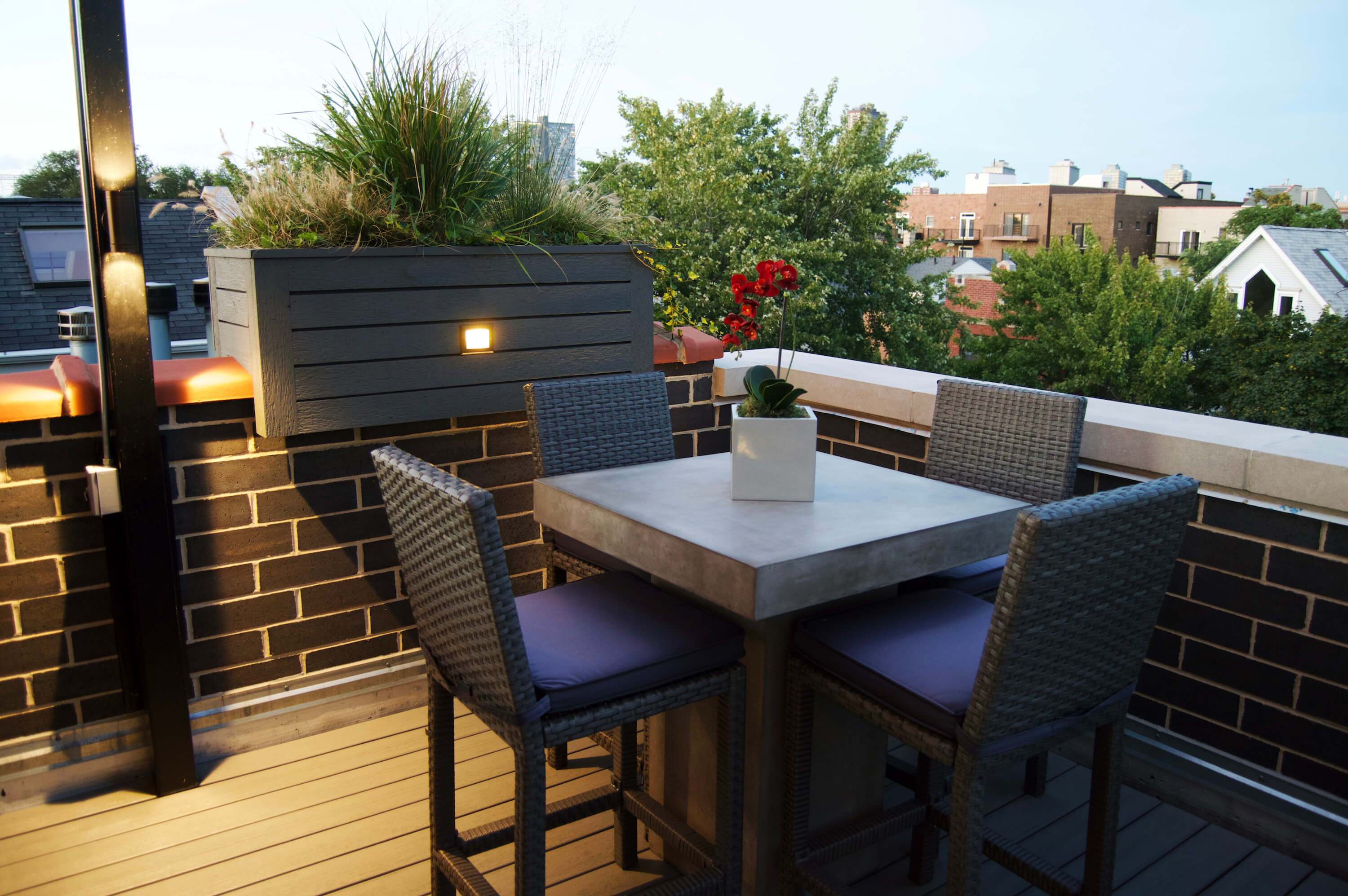 Lush Yet Well Trimmed Terrace Garden Ideas