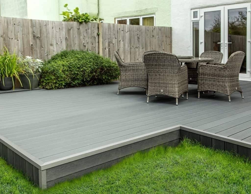 Contemporary Modern Garden Design London Decking Screen
