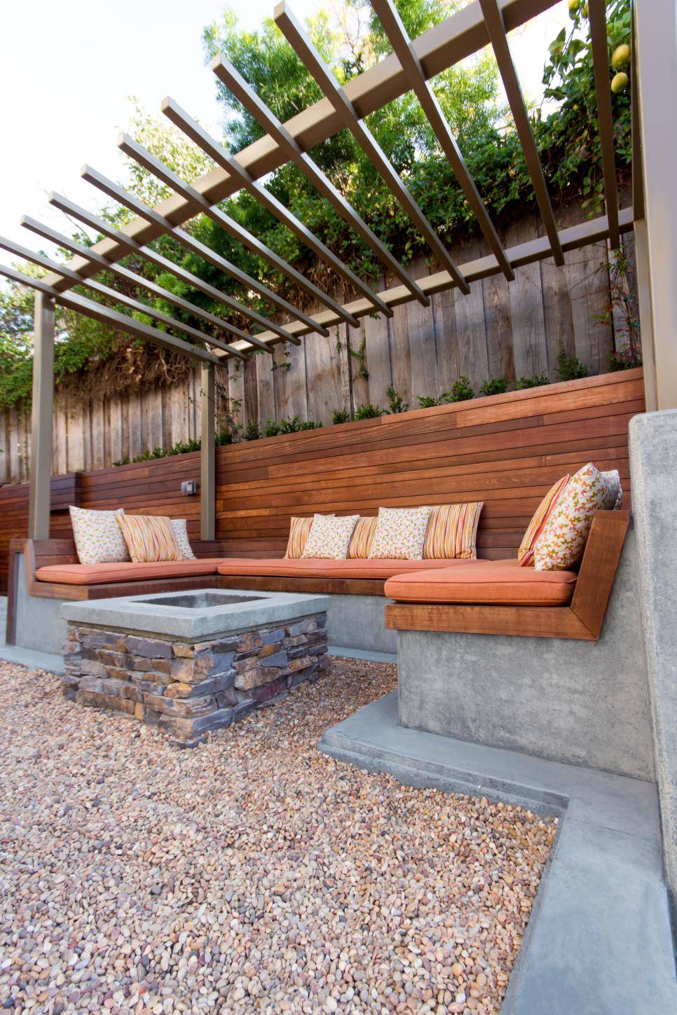 Contemporary Garden Seating Ideas