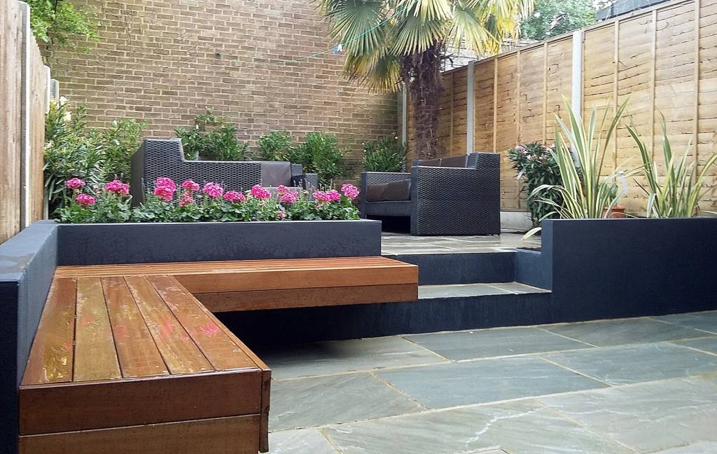 The Modern Wooden Garden Bench