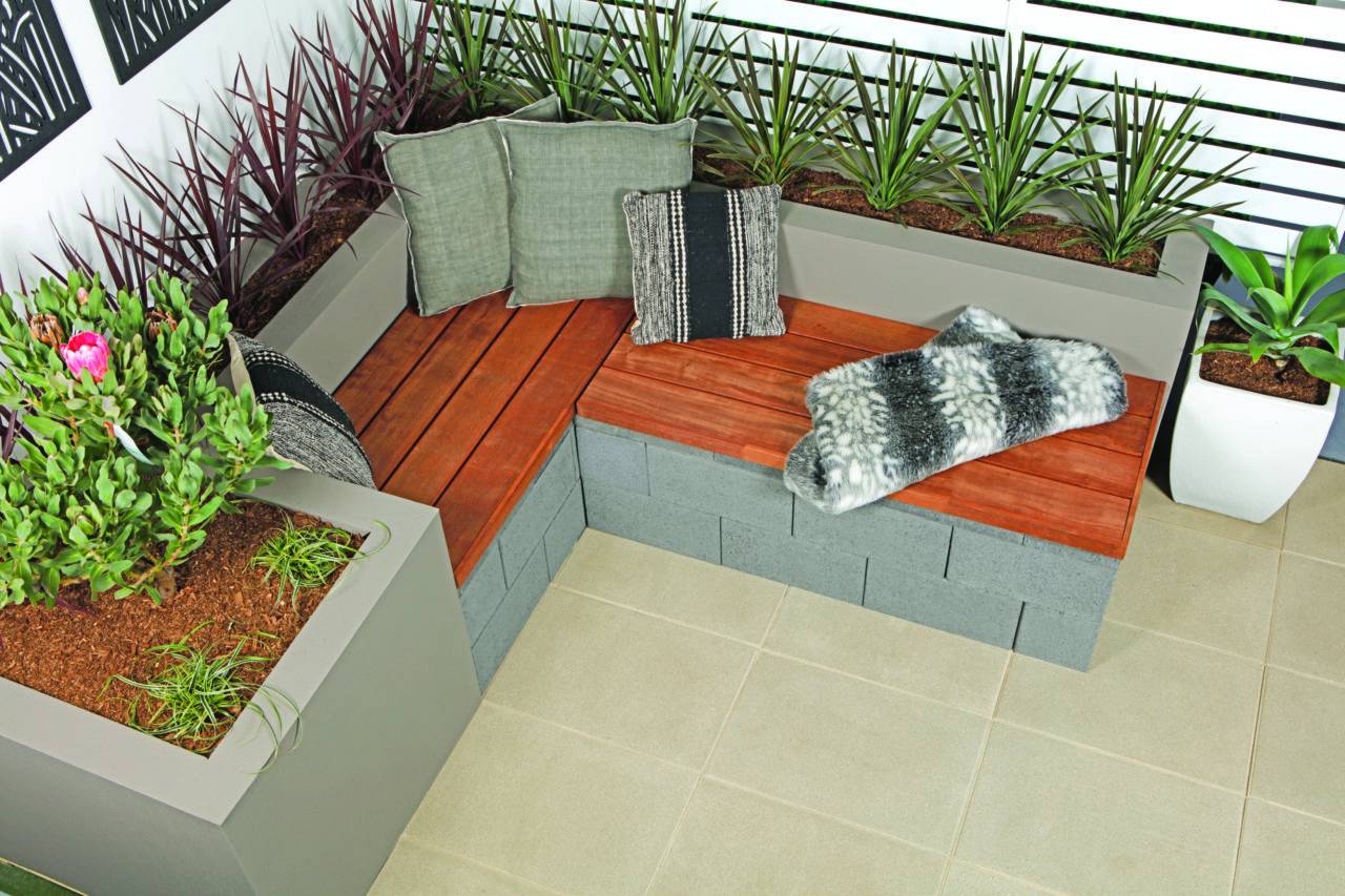 The Home Garden Seating Area