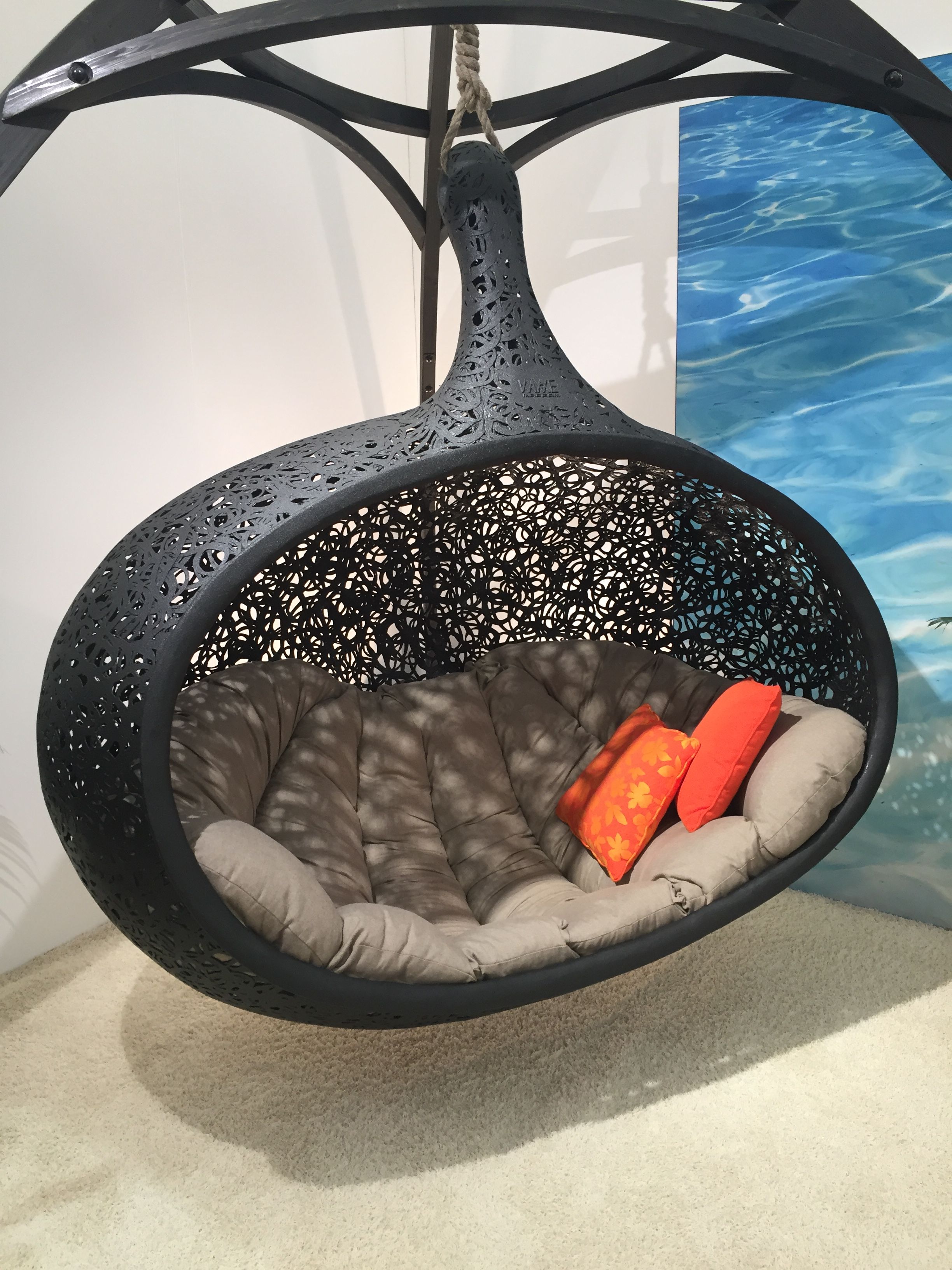 Luxury Rotating Lounger Garden Pod Ornate Garden Cuckooland