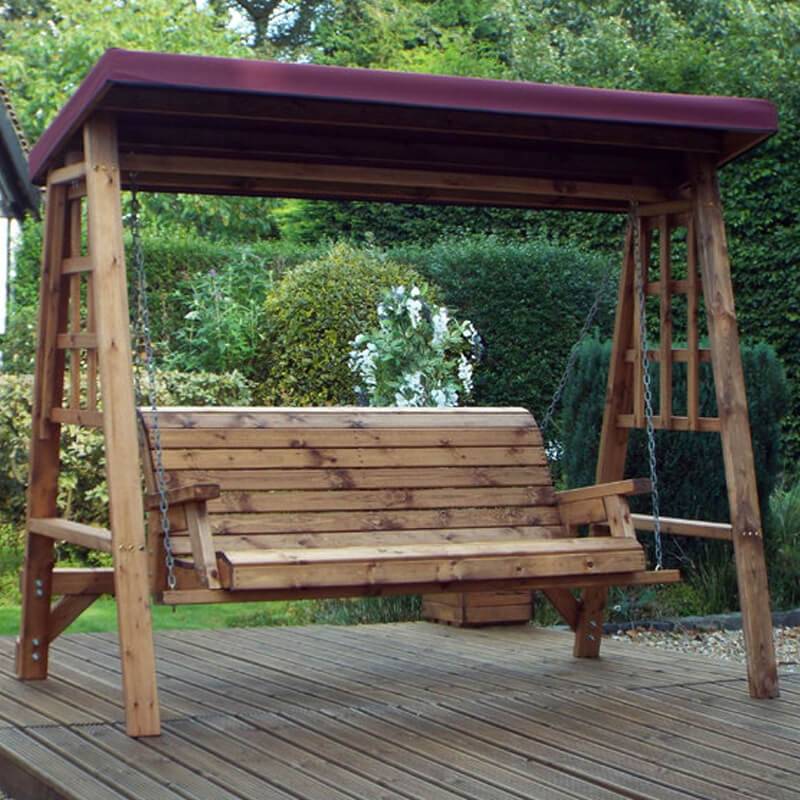 Seater Wooden Garden Swing Seat Wooden Garden Hammock