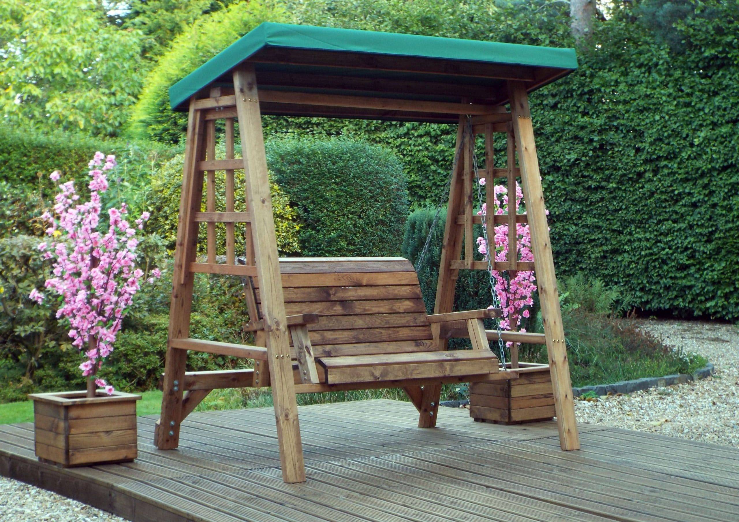 22 Wooden Garden Swing Seat Ideas You Should Look SharonSable