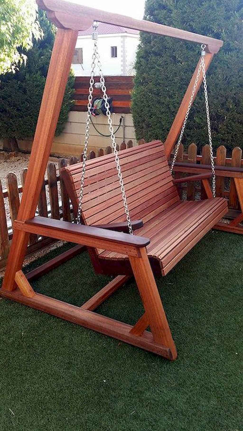 22 Wooden Garden Swing Seat Ideas You Should Look SharonSable