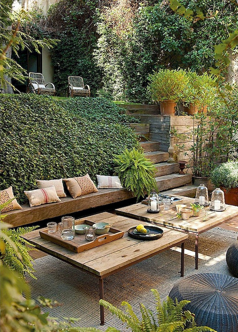 Modern Garden Seating Area