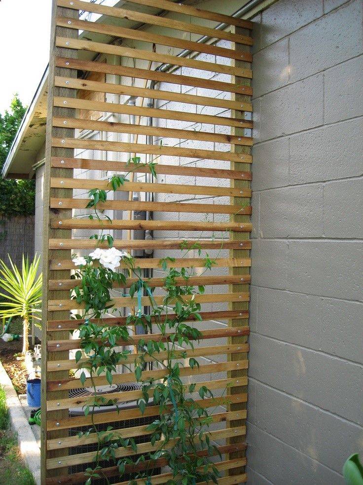 A Modern Diy Garden Trellis