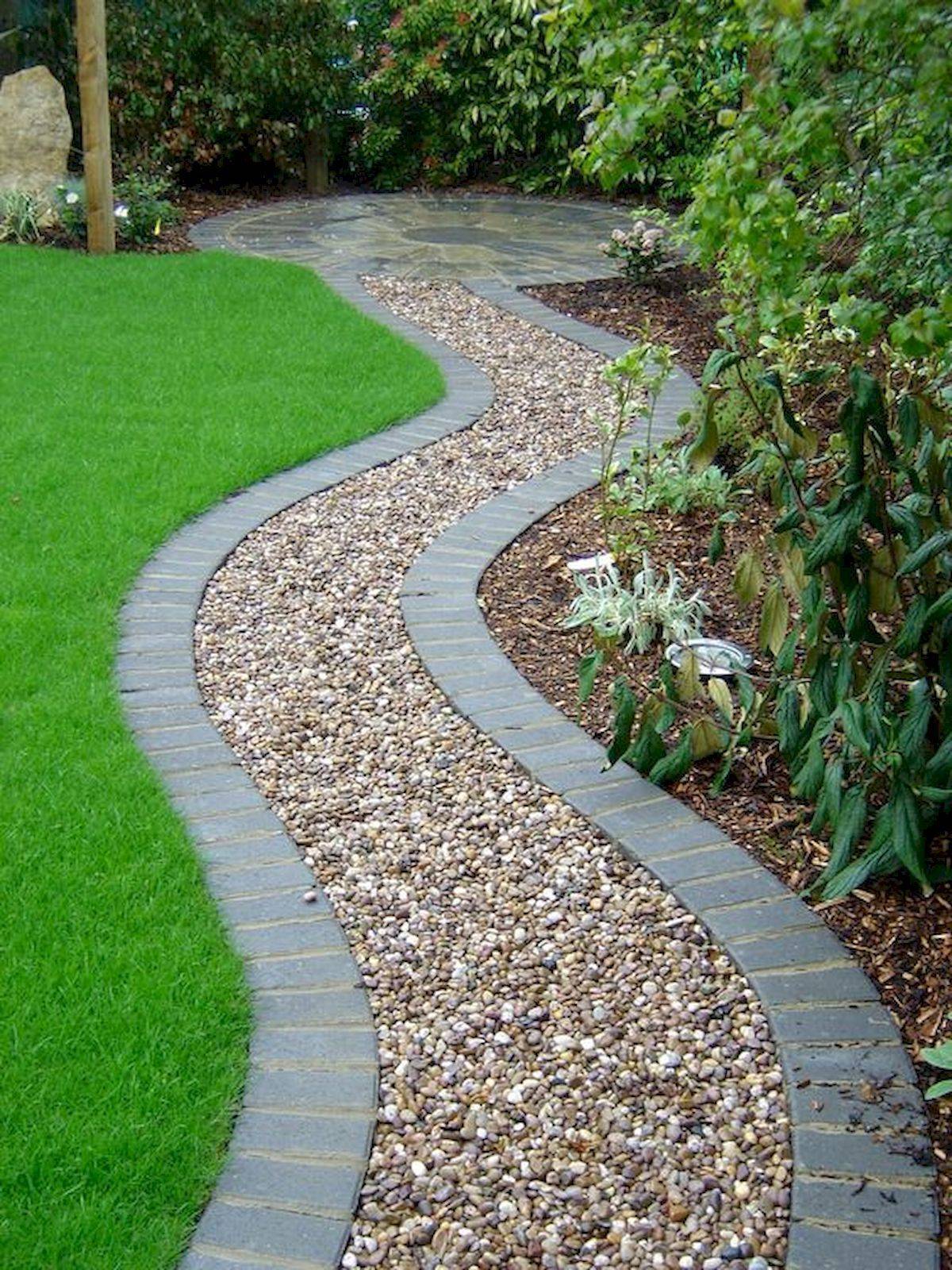 Backyard Gravel Garden Design Ideas