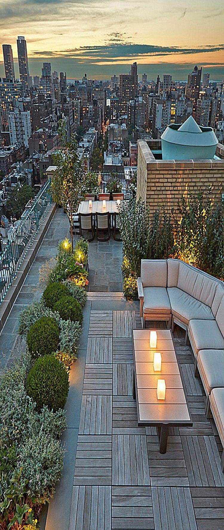 Inspiring Rooftop Garden Design Ideas Roof Garden Design Ideas