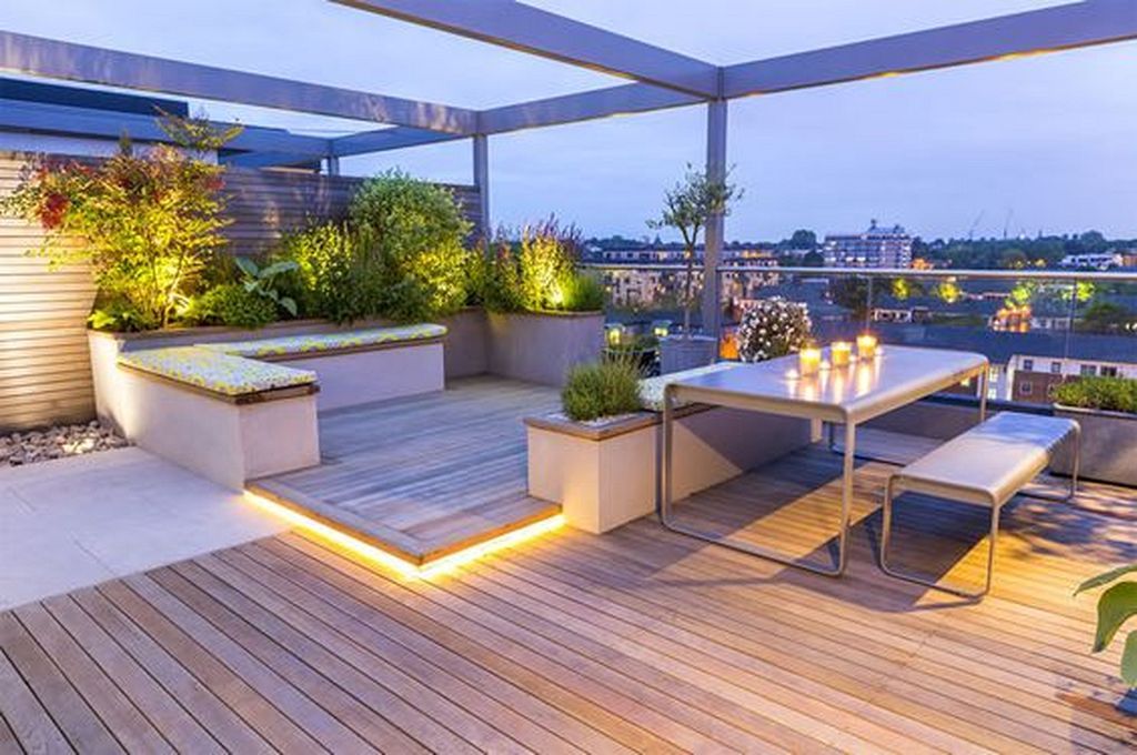 Top Gorgeous Rooftop Gardens Ideas