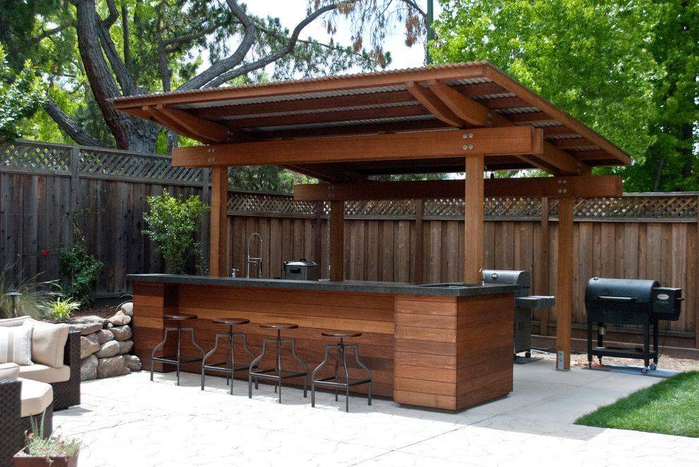 Backyard Bar With Roof Google Search Backyard Bar Backyard