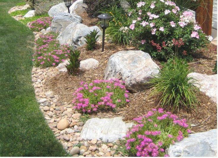 Borders Landscape Design Natural Stone Edging