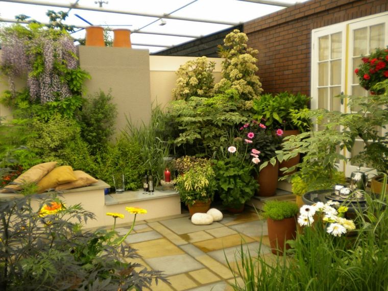 Small Apartment Patio Terrace Garden Design Ideas