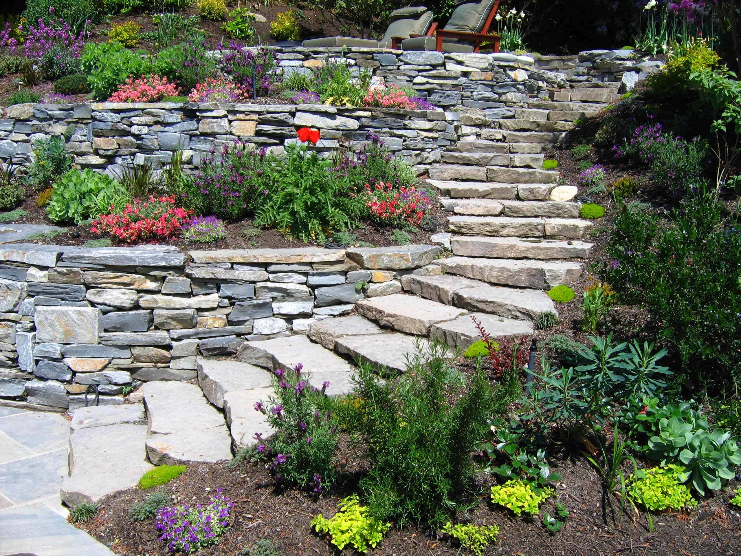 Sloped Backyard Landscaping