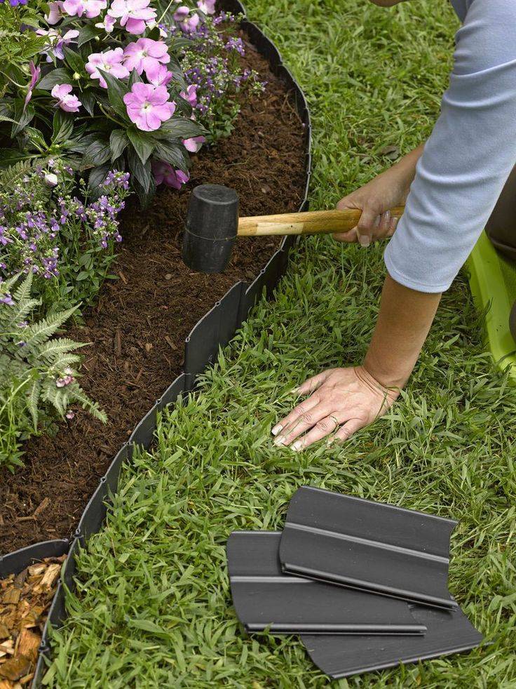 Stylish Plastic Landscape Edging Home Decoration And Inspiration Ideas