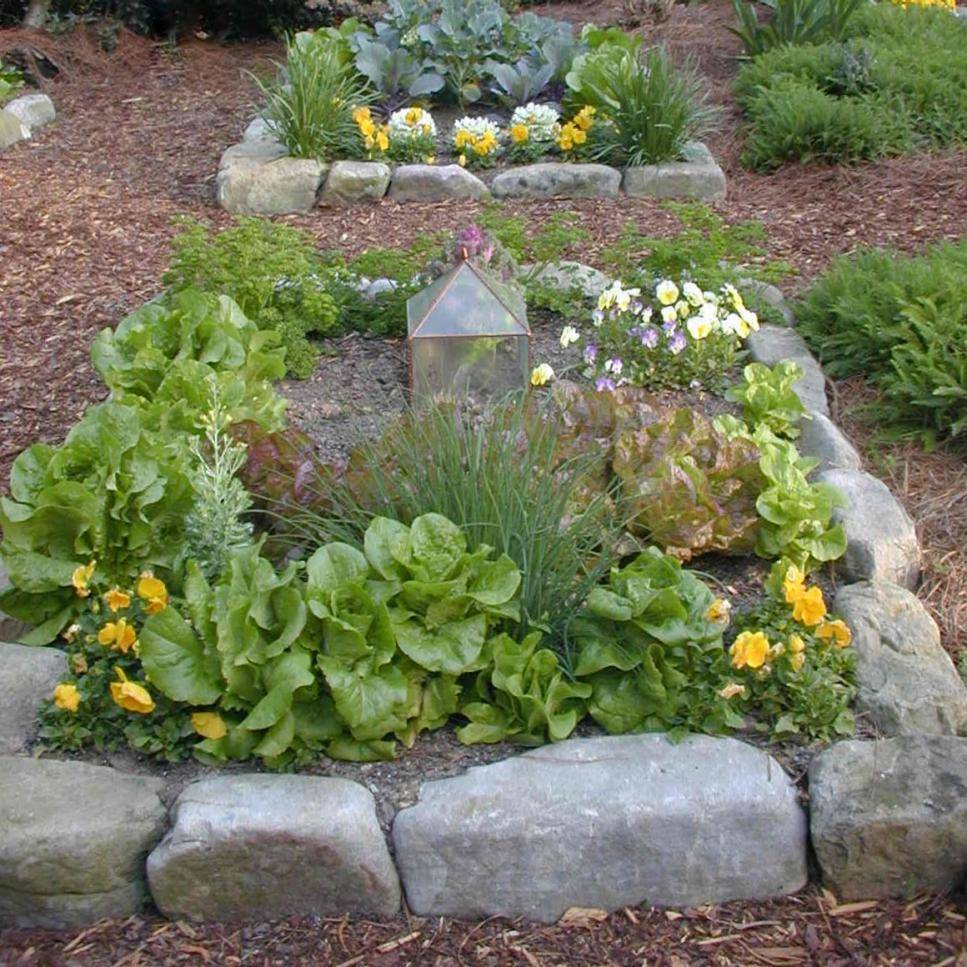 Easy Herb And Vegetable Garden Designs