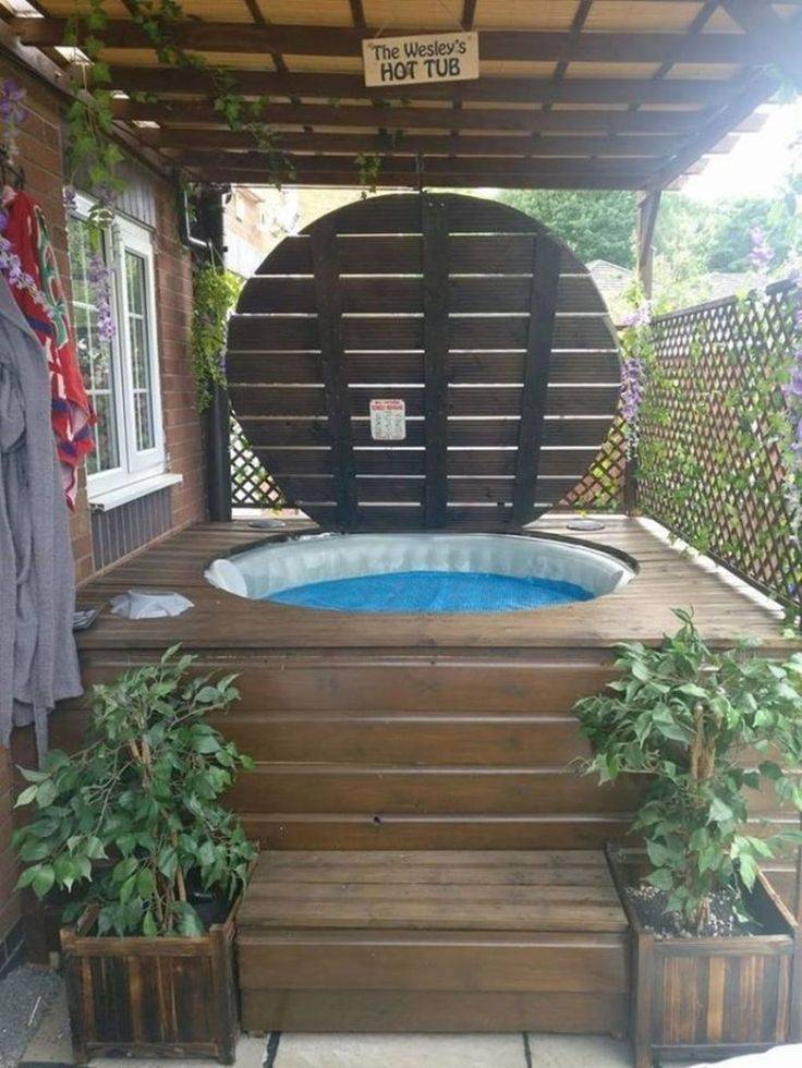 Stunning Garden Hot Tub Designs