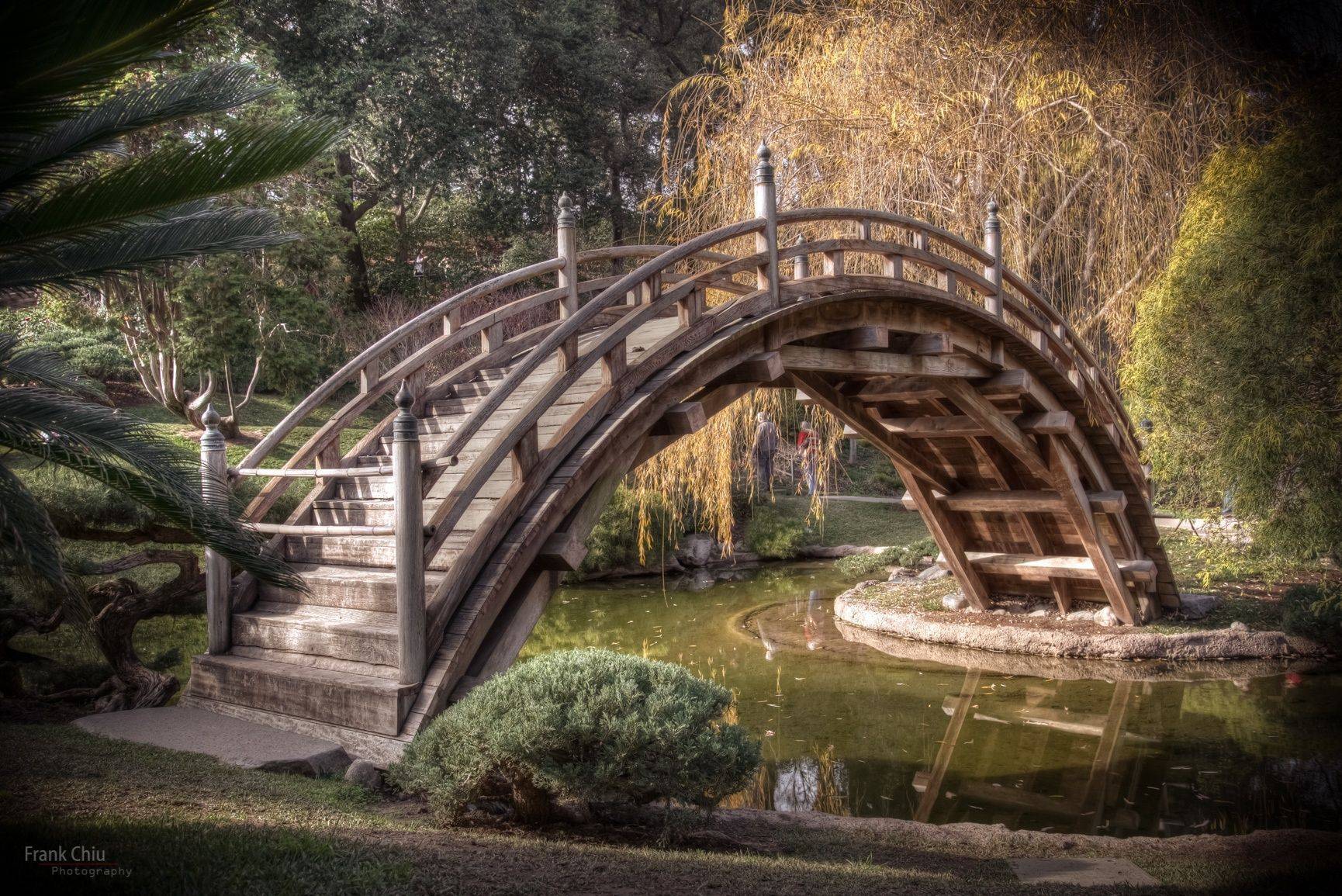 Traditional Japanese Bridge Garden Bridge