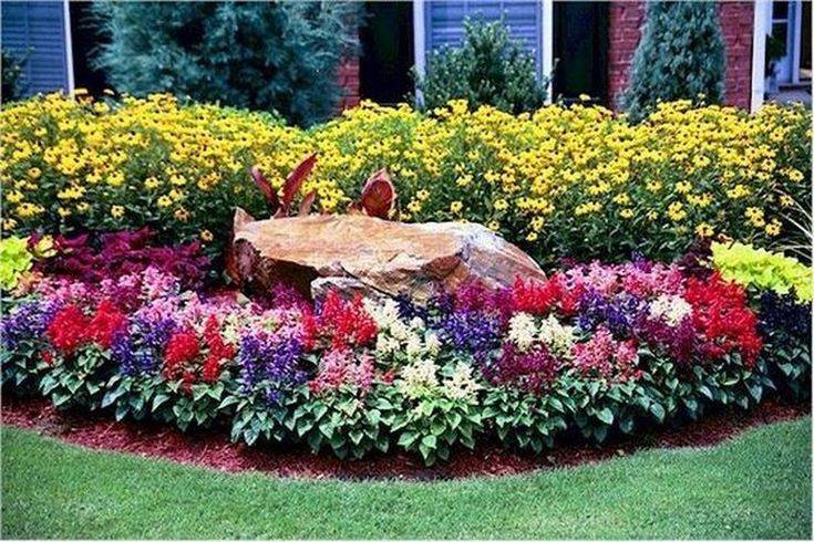 Beautiful Flower Bed Garden Design Ideas
