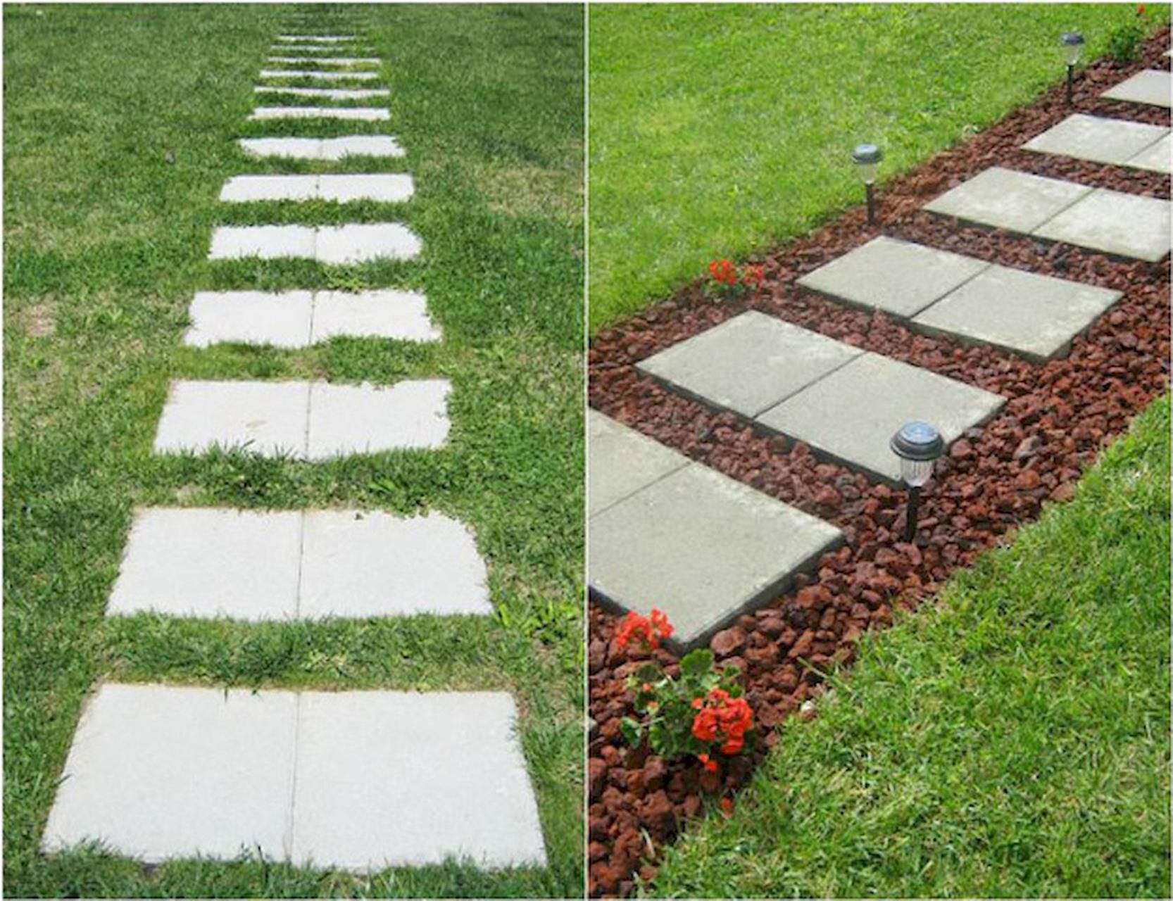 Creative Diy Garden Walkways Ideas