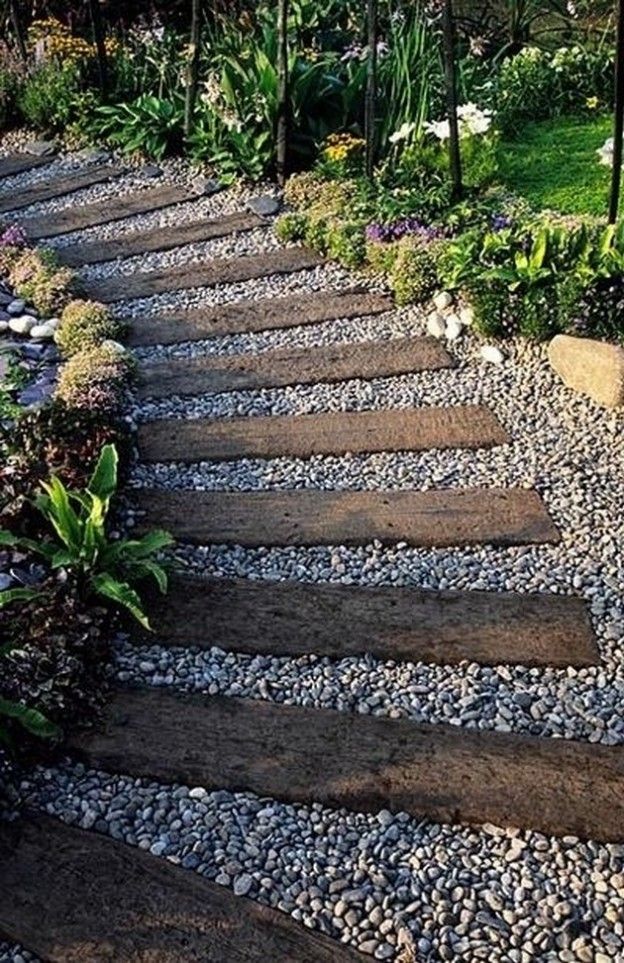 Diy Garden Walkway Projects Inspiration