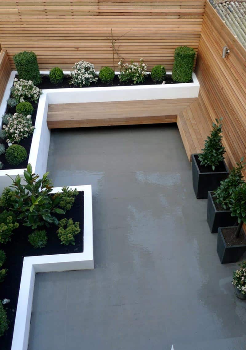 Stylish But Simple Small Garden Ideas