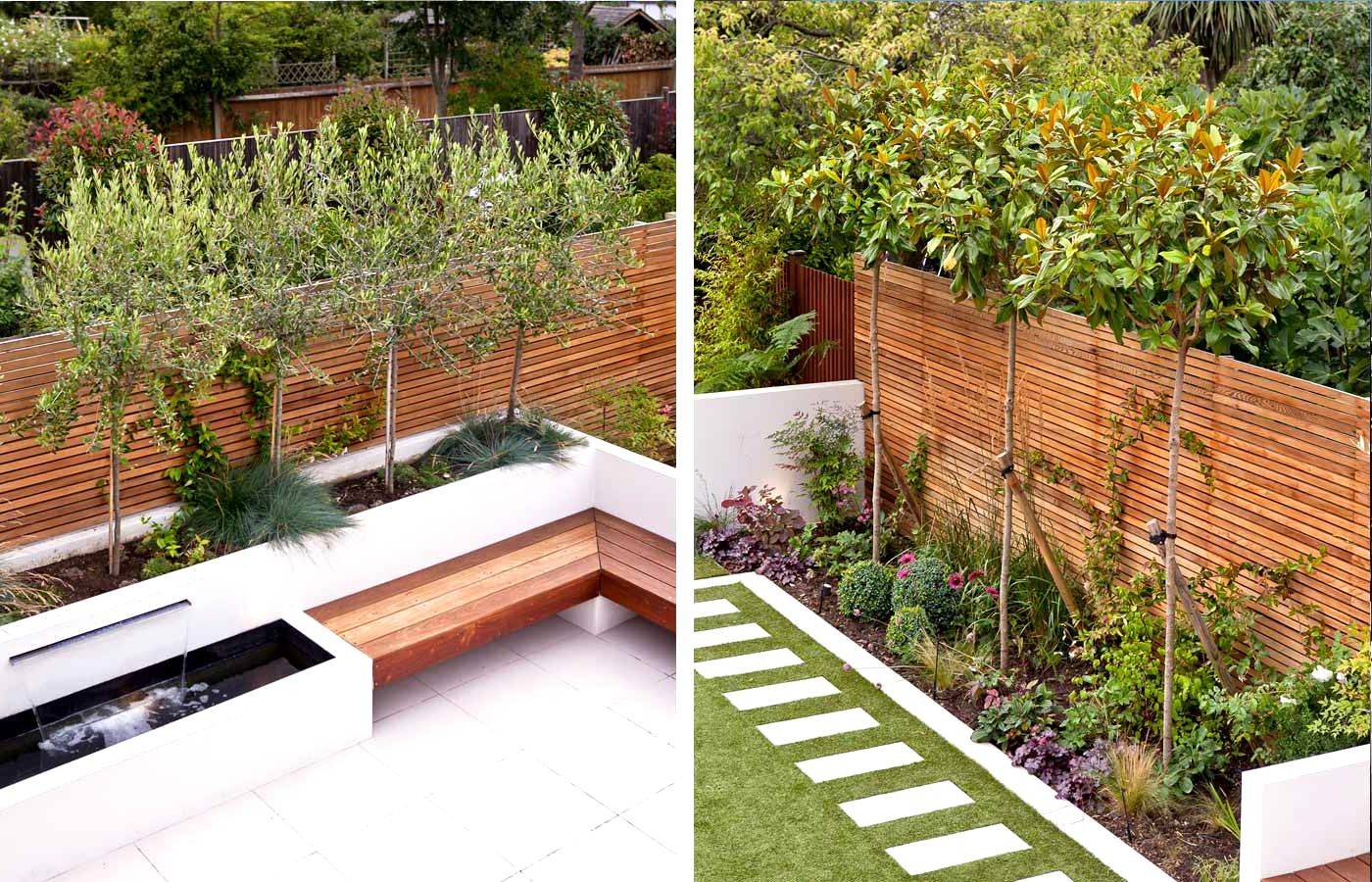 Narrow Side Yard Garden Design