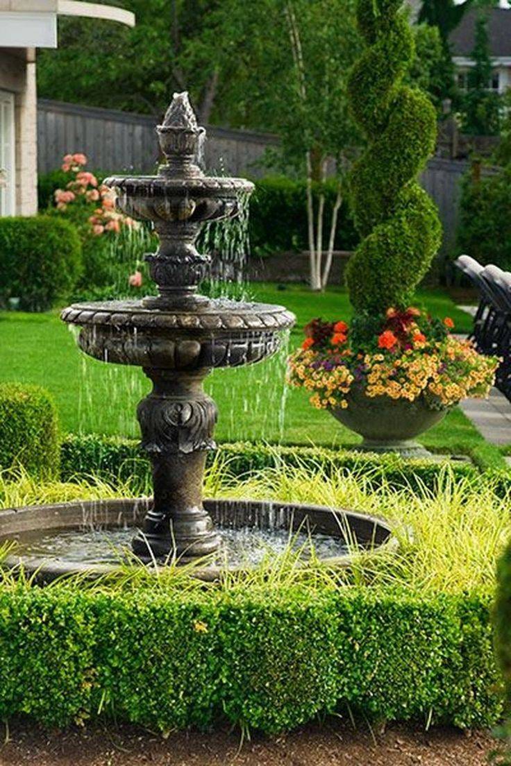 Small Courtyard Fountains Ideas