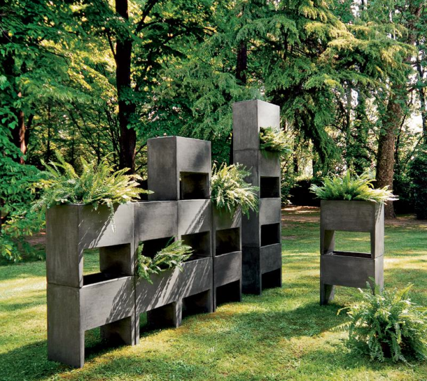 Wooden Partition Wall Garden Sussex