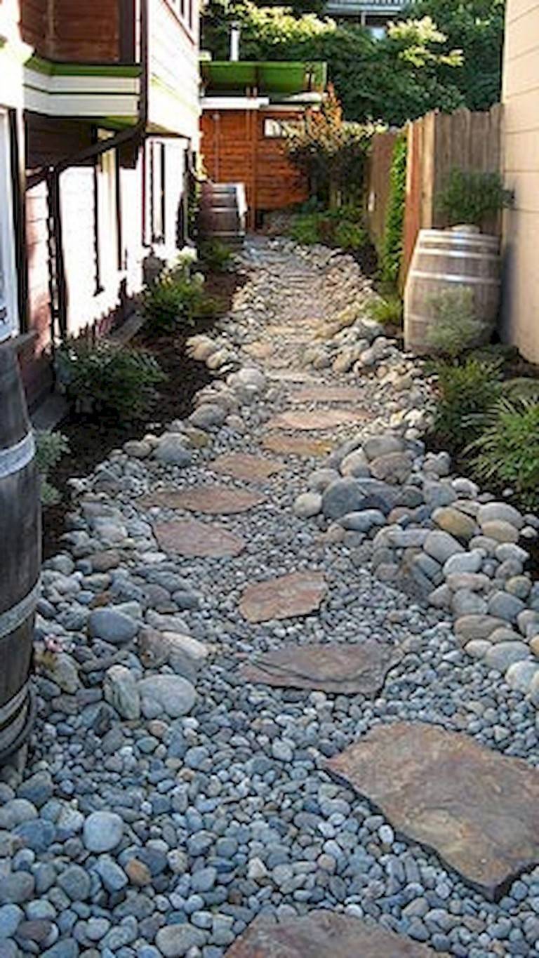 Beautiful Backyard Garden Path