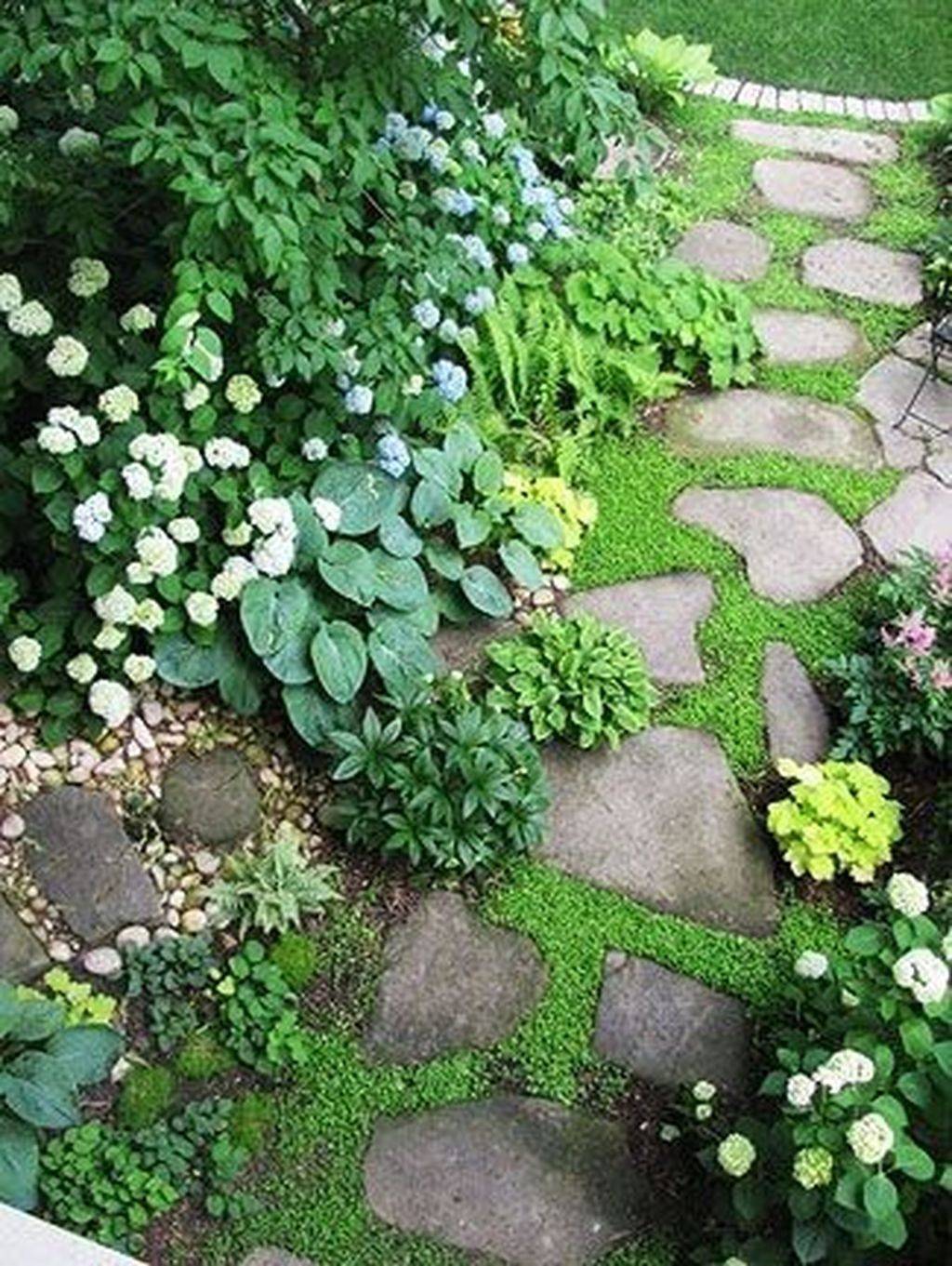 Beautiful Backyard Garden Path
