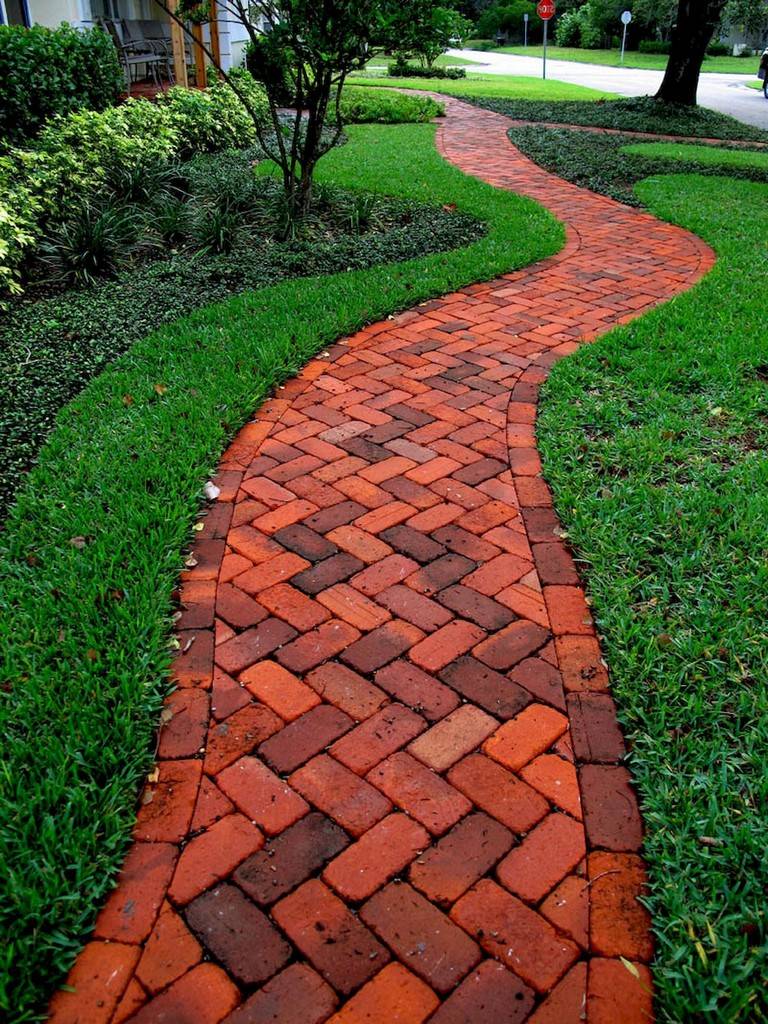 A Charming Garden Path Page