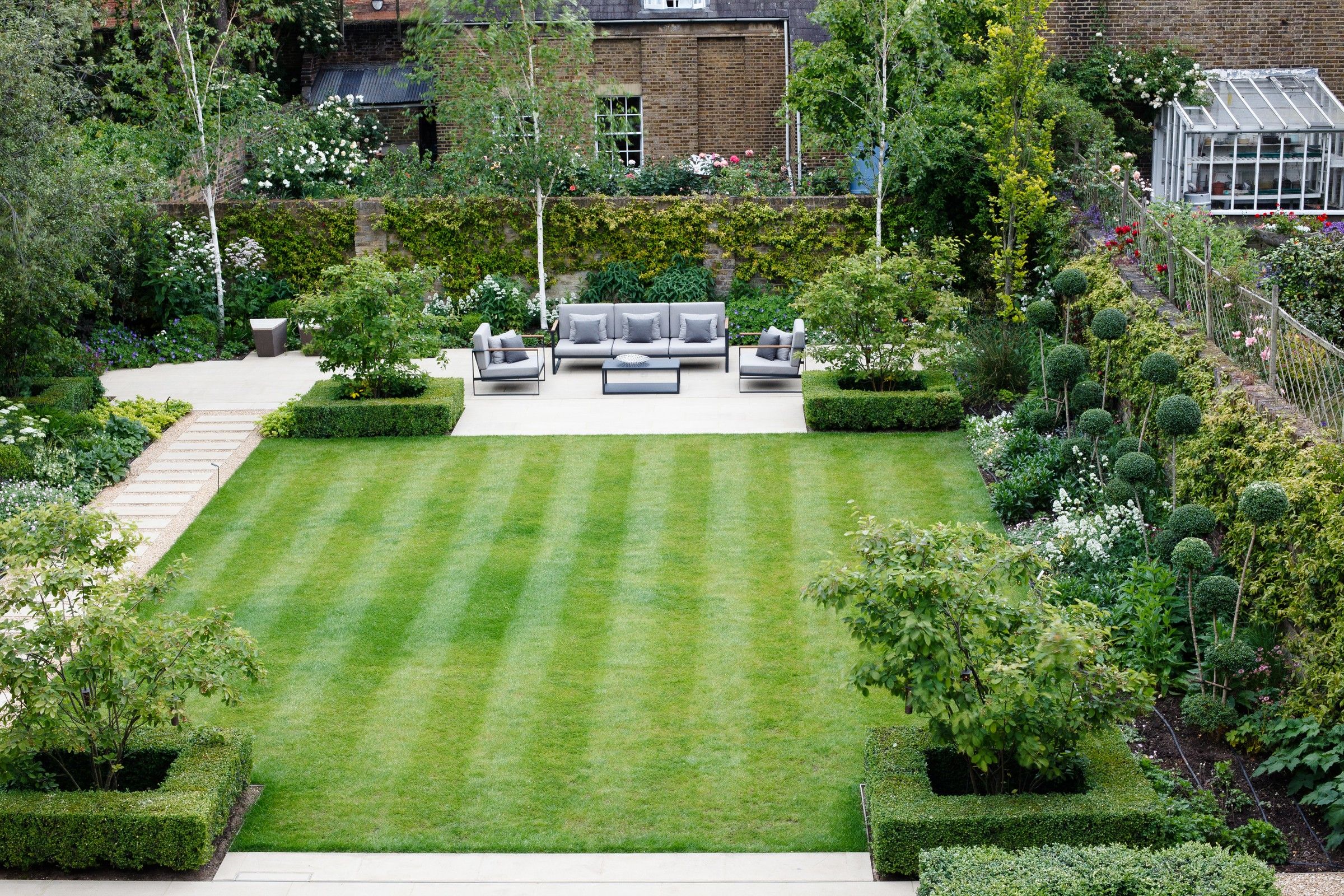Small Formal Front Gardens Landscape Designs