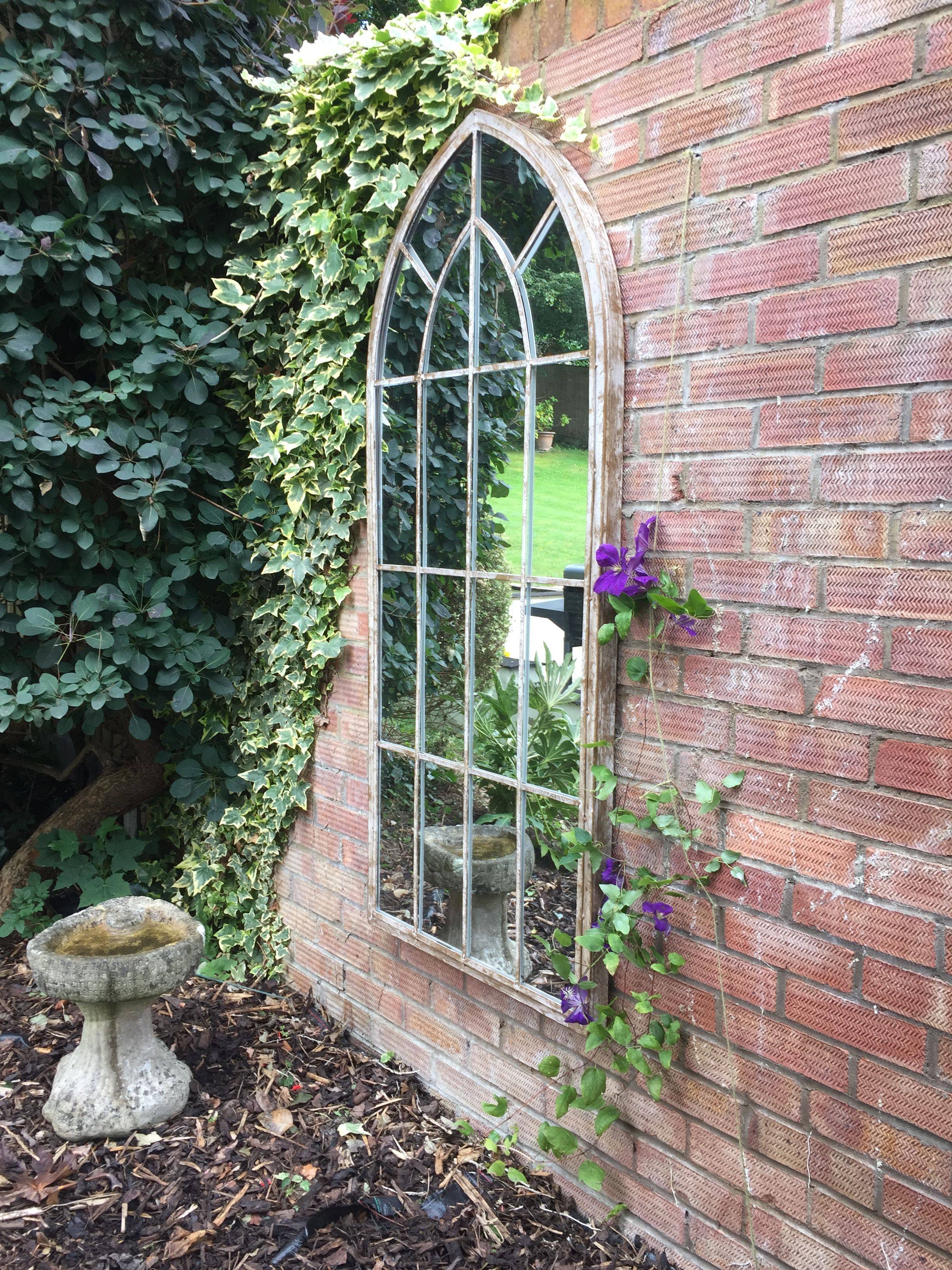 Magnificient Outdoor Garden Wall Mirrors Ideas