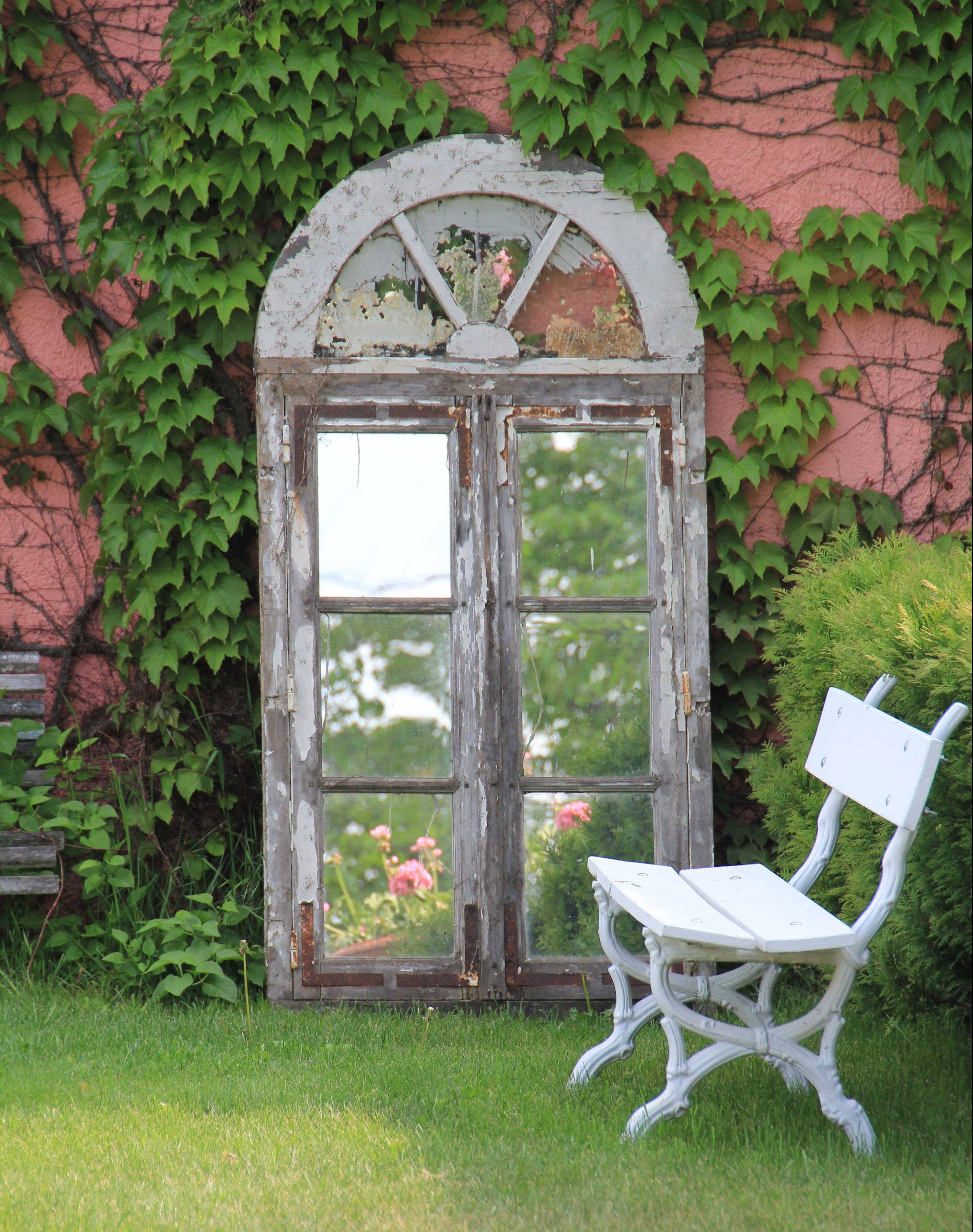 Pinterest Garden Mirror Ideas