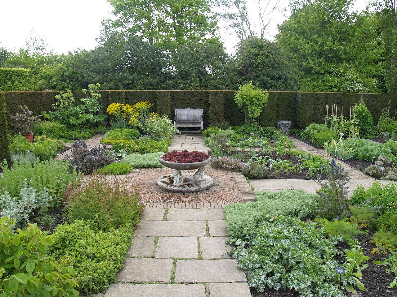 Formal Potager Herb Garden Herb Garden