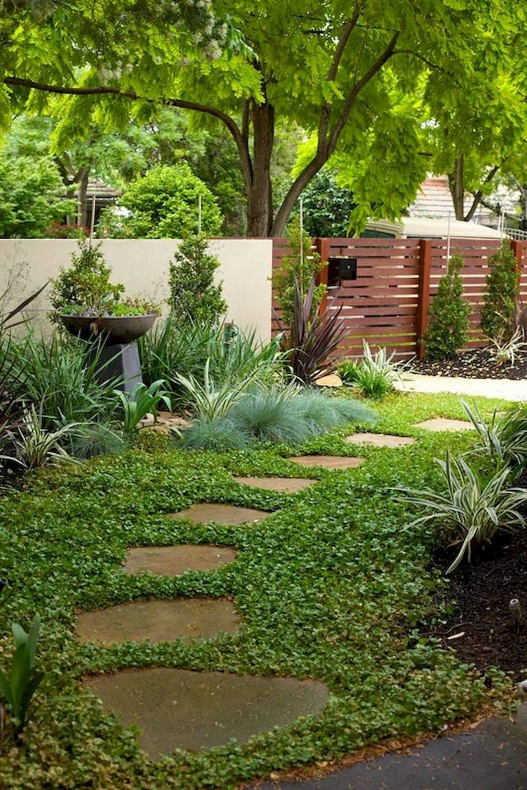 Beautiful Backyard Garden Path