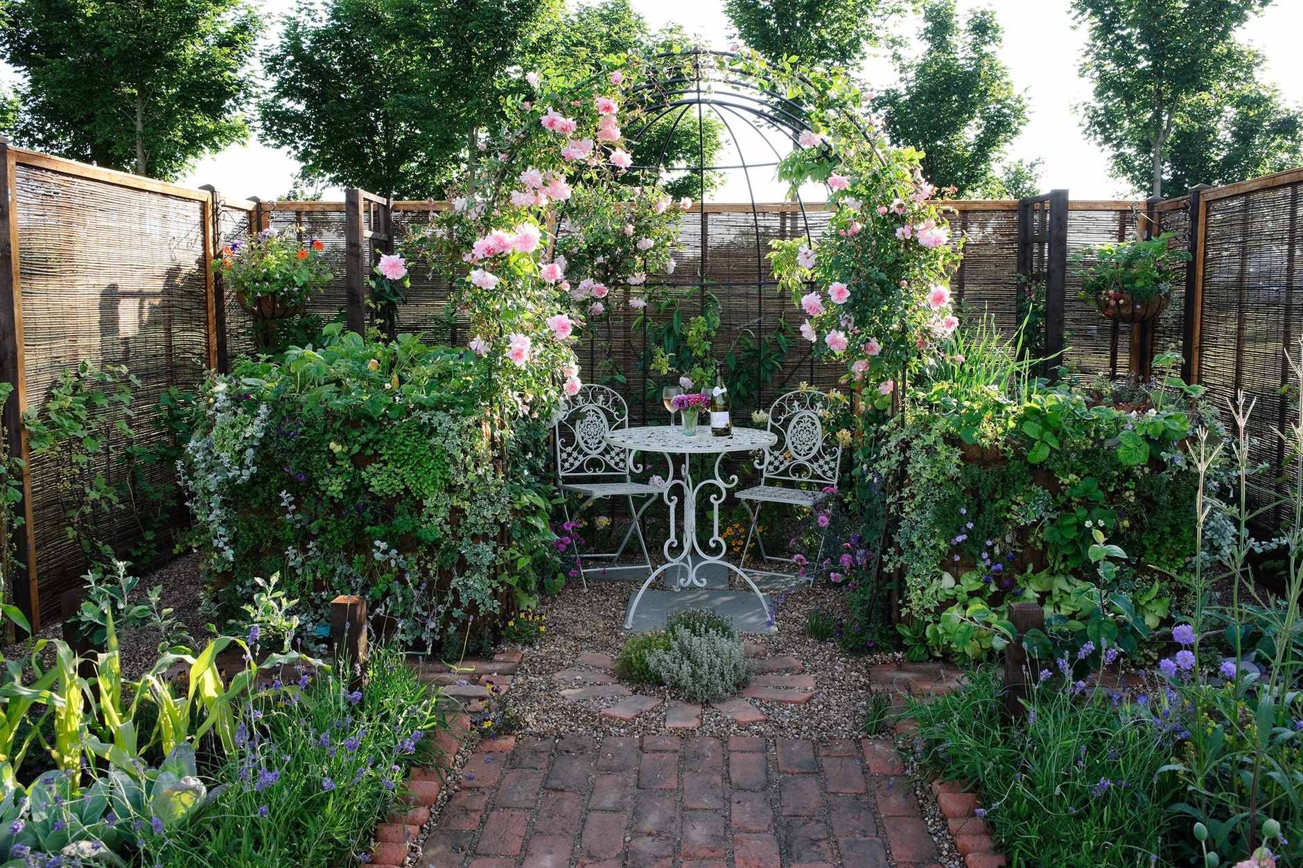 Thin Narrow Garden Design Ideas